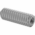 Bsc Preferred Alloy Steel Cup-Point Set Screw Zinc-Plated 1/4-20 Thread 3/4 Long, 10PK 91375A869
